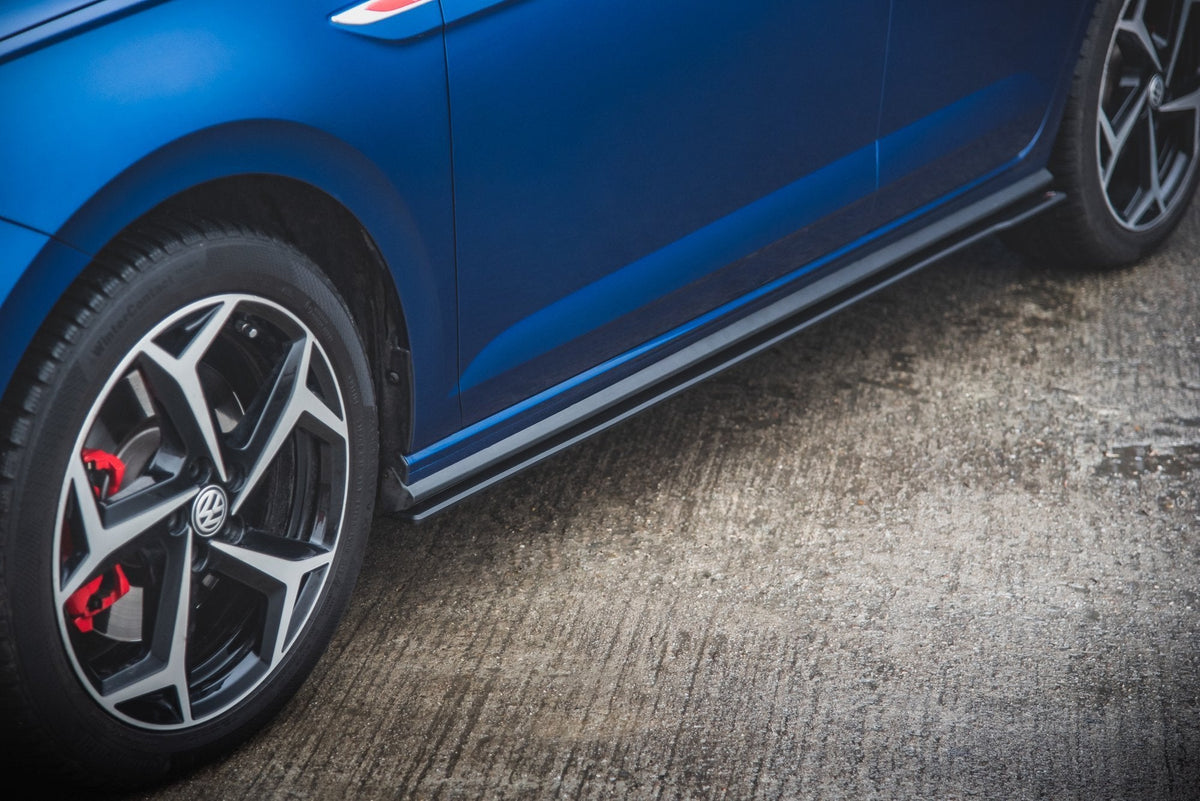 Maxton Design - Street Pro Seitenschweller Ansatz für VW Polo GTI Mk6 - Aerowerk.