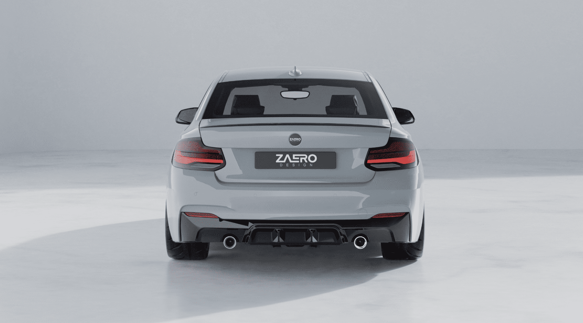 EVO-1 DIFFUSOR FÜR BMW 2ER F22 | F23 – M235 & M240 - Aerowerk.
