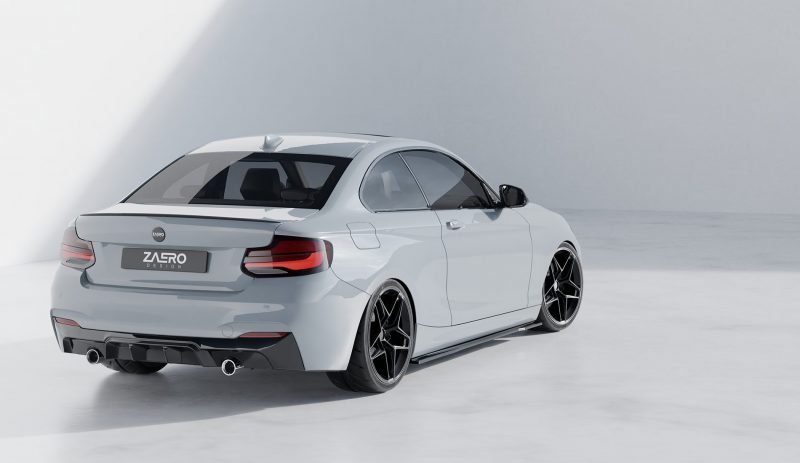 EVO-1 Seitenschweller für BMW 2er F22 Coupe (218i bis M235 / M240) - Aerowerk.
